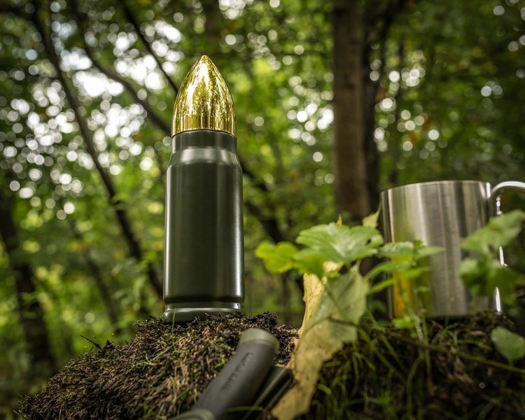 Gadget Master Termos pocisk artyleryjski - ARMY GREEN