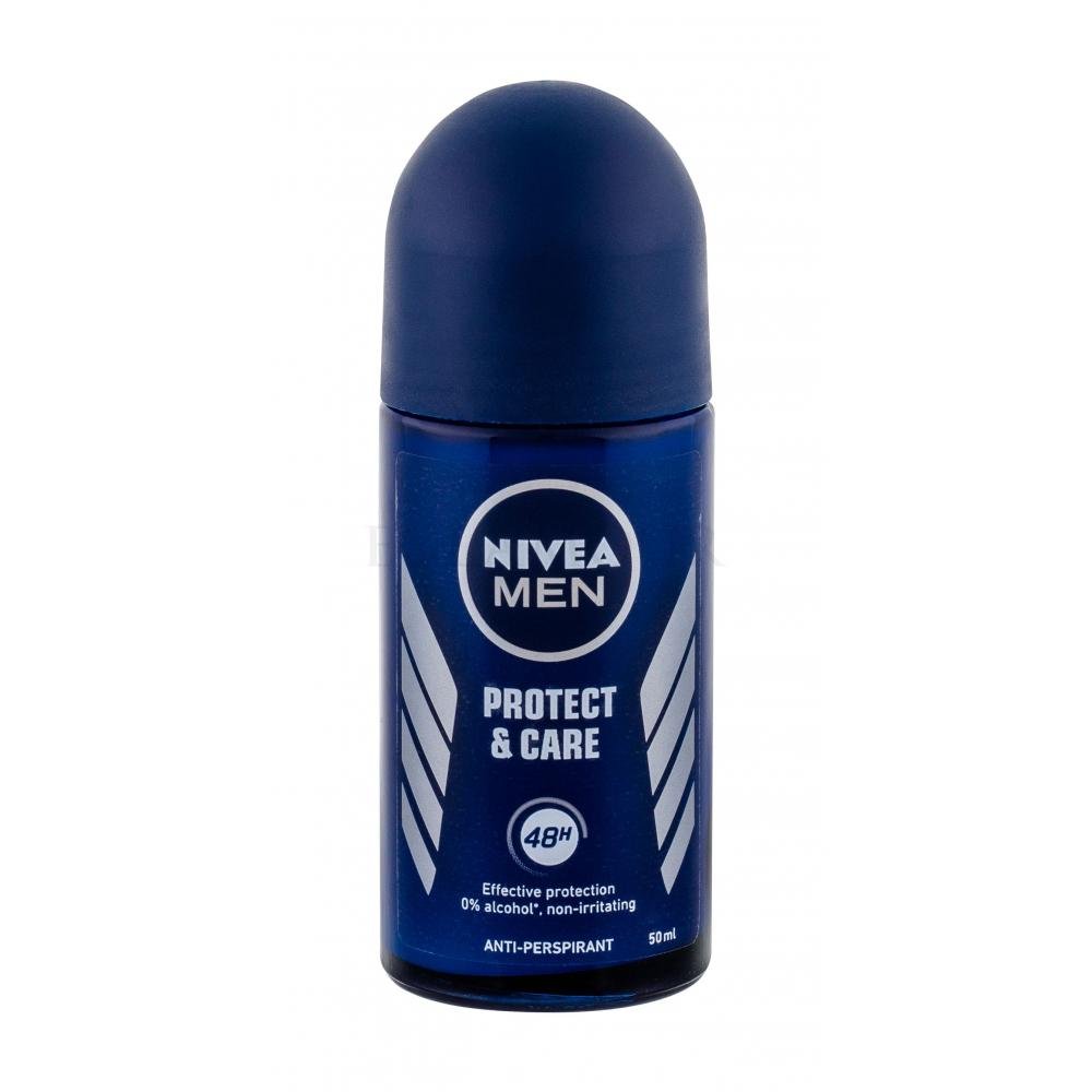 Nivea, Deo Roll-on, antyperspirant Men Protect&Care, 50ml