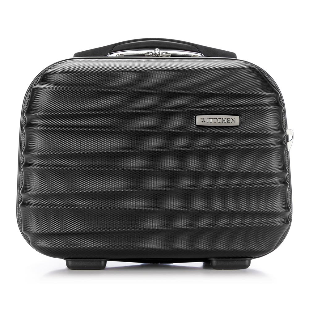 WITTCHEN WITTCHEN Walizka na kosmetyki | czarna | 30 x 16 x 34 | Pojemność: 15 l | Waga: 1 kg 56-3A-314-11