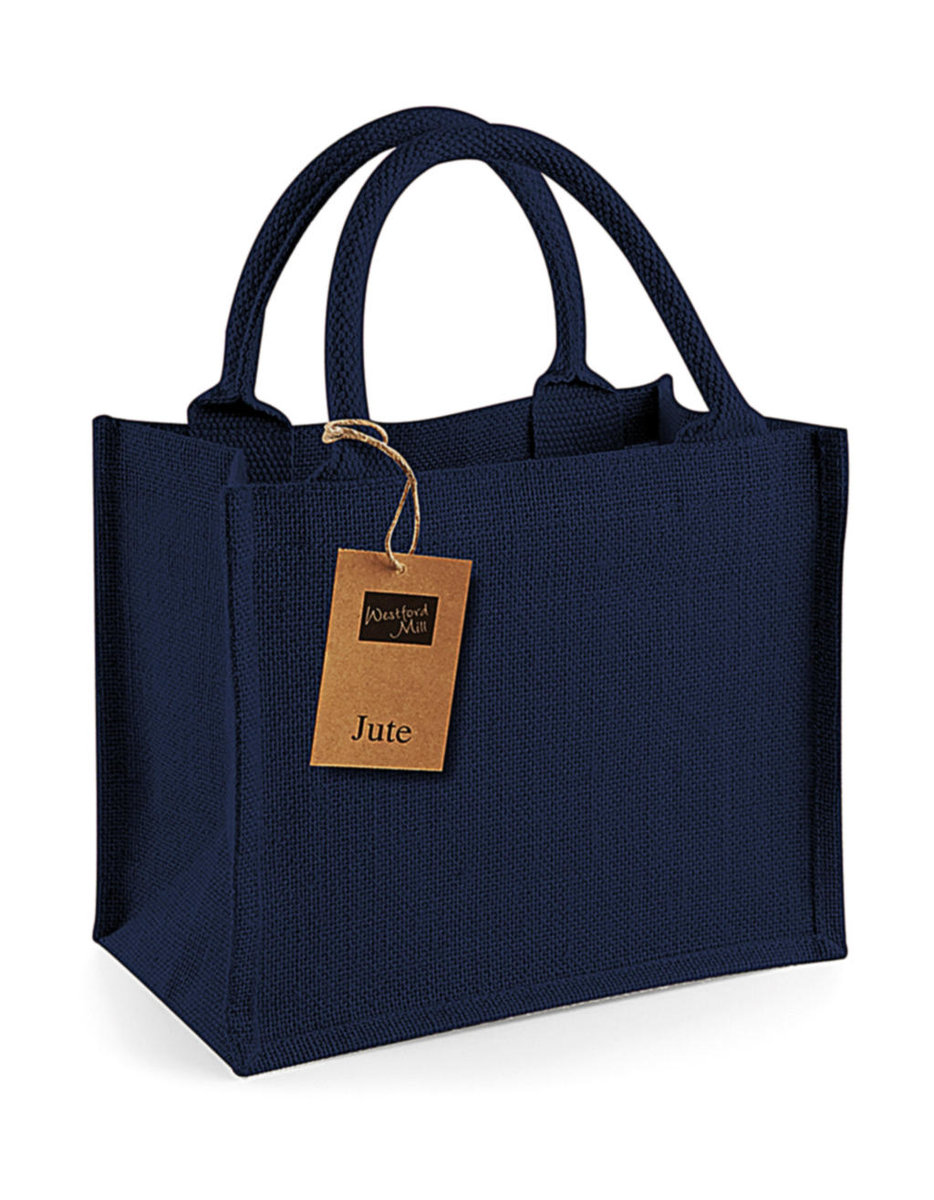 Torba z juty, Mini Westford Mill 61228, One Size Navy/Navy