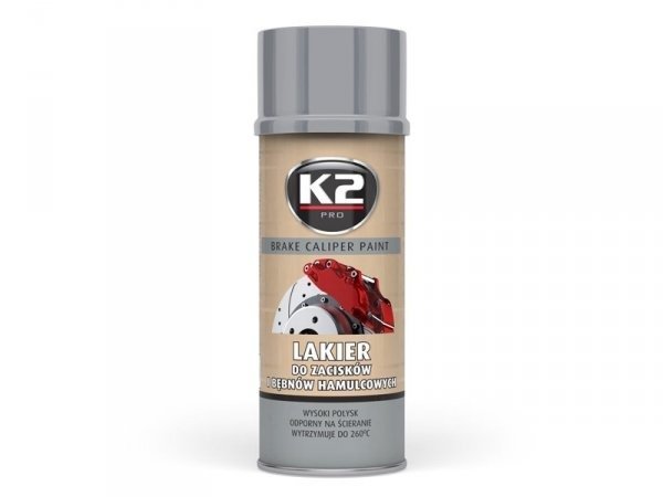 K2 BRAKE CALIPER PAINT zielony 400ml lakier farba spray do zacisków i bębnów hamulcowych