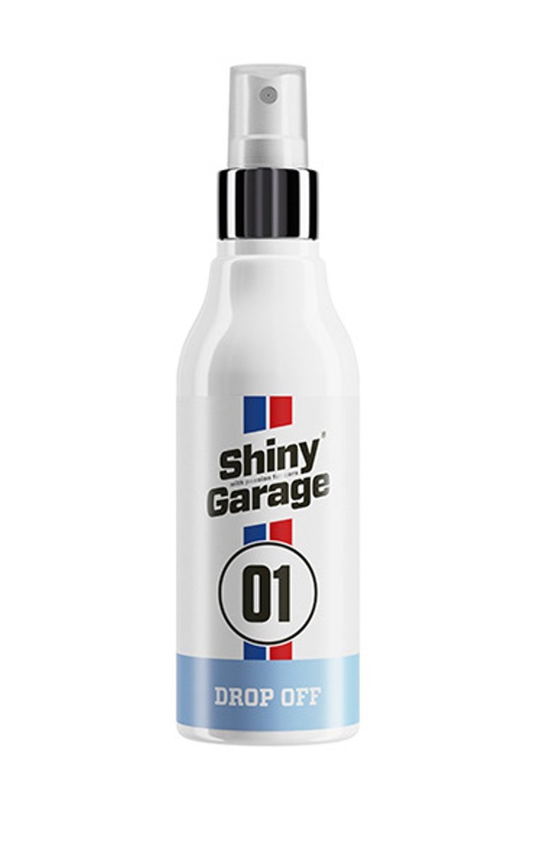 Shiny Garage Drop Off 150 ml Hydrofobowa powłoka ochronna do zabezpieczenia szyb samochodowych niewidzialna wycieraczka) D26-9125
