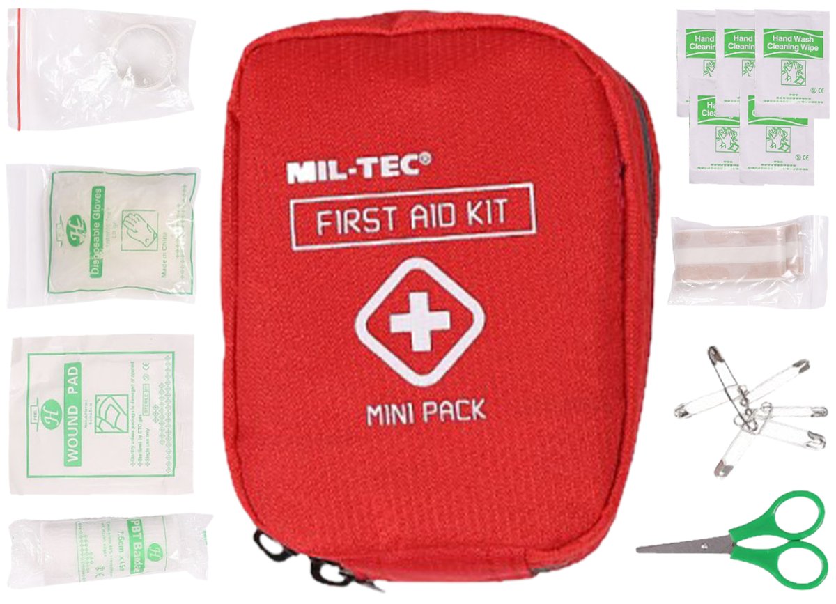 Osobista Apteczka Pierwszej Pomocy Mini Pack Red