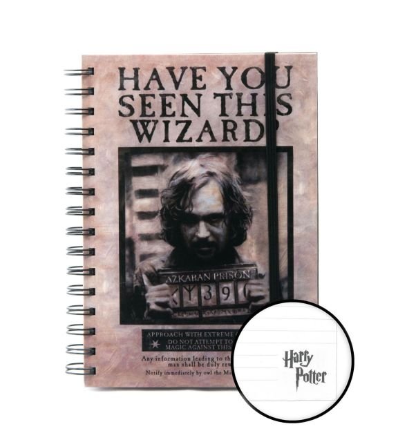Pyramid Posters Harry Potter (Wanted Sirius Black) - notes 21,2x14,4 SR72252