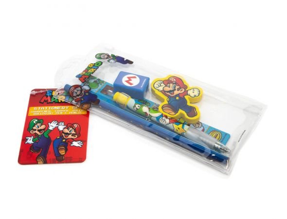 Super Mario Characters - przybory szkolne 22x8,5 cm