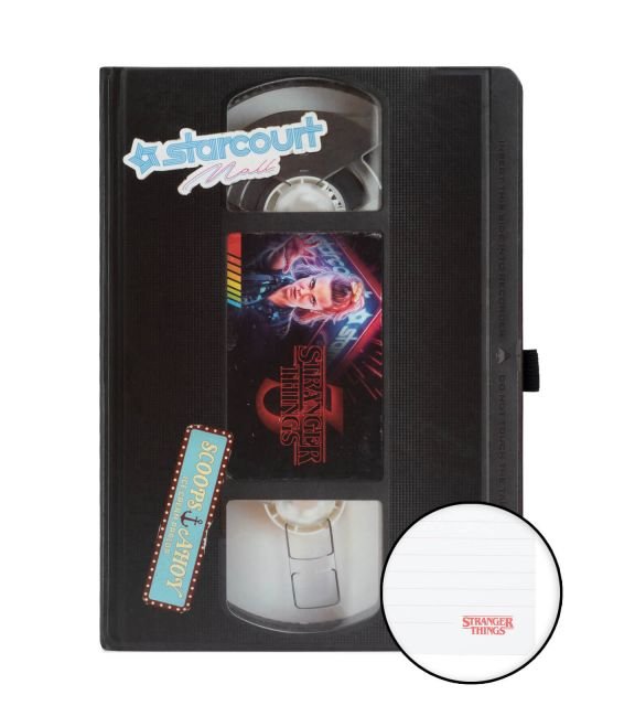 Stranger Things Vhs - Notes Zeszyt A5 120 kartek