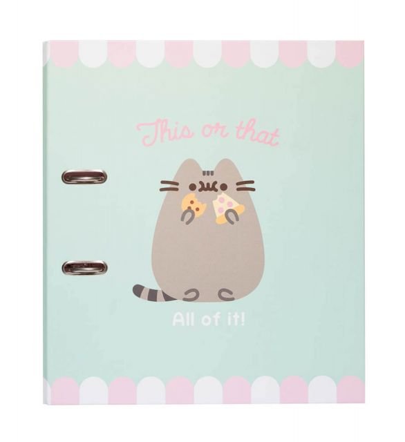 Pusheen Segregator  Pusheen Stylowy Segregator z kolekcji Foodie 8435497235000