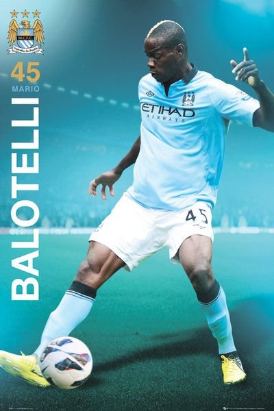 GBeye Manchester City Balotelli 12/13 - plakat SP0871