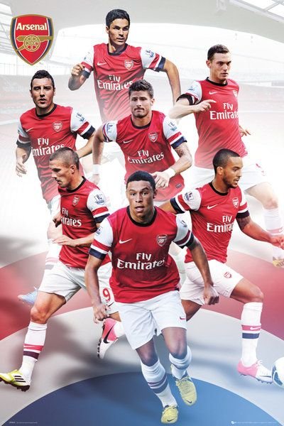 GBeye Arsenal Players 12/13 - plakat SP0864