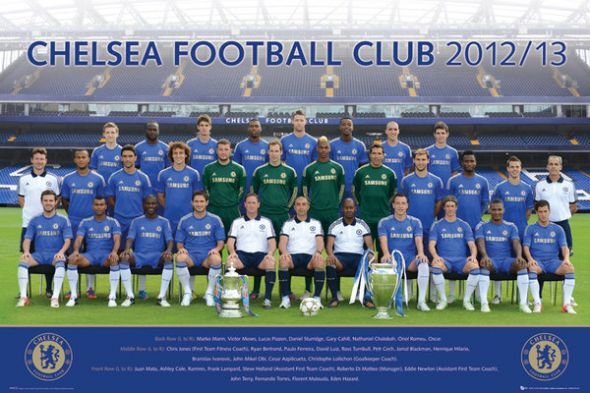 GBeye Chelsea Team Photo 12/13 - plakat SP0878