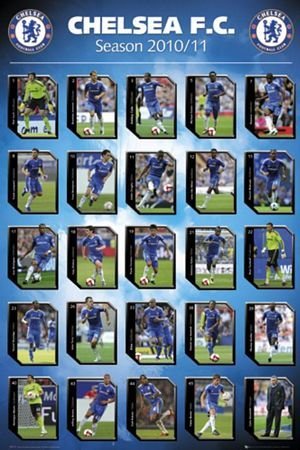 GBeye Chelsea Squad Profiles - plakat SP0710