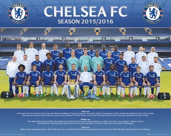 GBeye Chelsea FC - Drużyna 15/16 - plakat MP1946