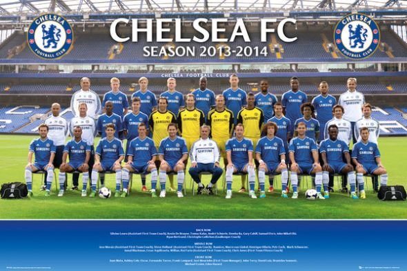 GBeye Chelsea 13/14 zdjęcie drużynowe - plakat SP1022