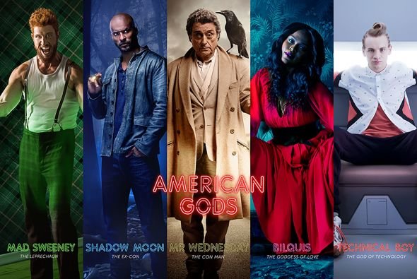 Pyramid Posters American Gods - plakat z serialu 91,5x61 PP34153