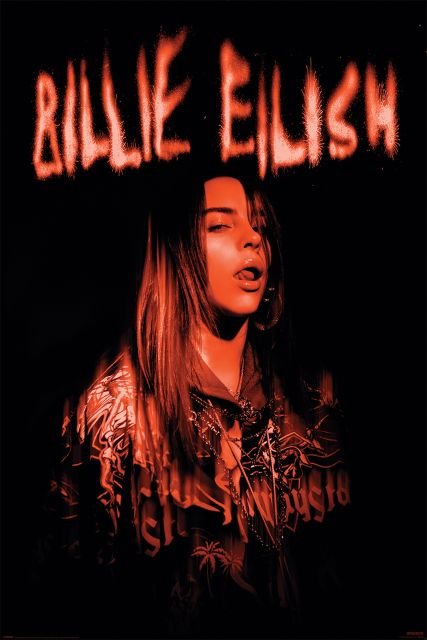 Billie Eilish Sparks - plakat 61x91,5 cm