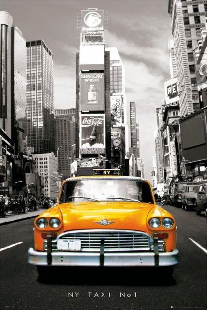 GBeye New York (taxi no 1) - plakat PH0291