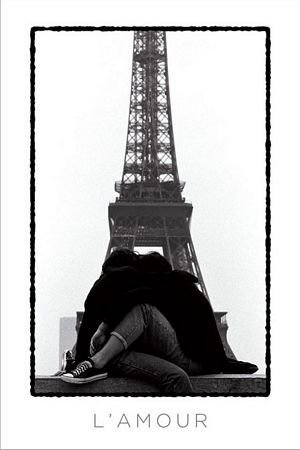 Pyramid Posters Lamour (Eiffel Tower Lovers) - plakat PP31834