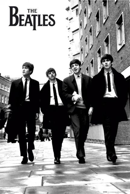 The Beatles (w Londynie) - plakat 61x91,5 cm