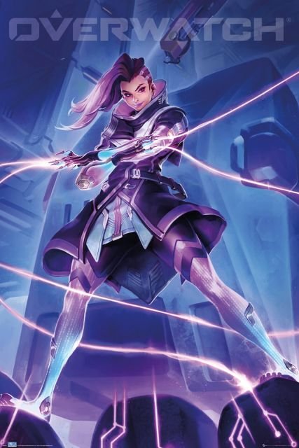 Overwatch Sombra - plakat 61x91,5 cm