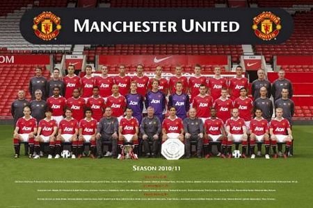 GBeye Manchester United Team Photo - plakat SP0684