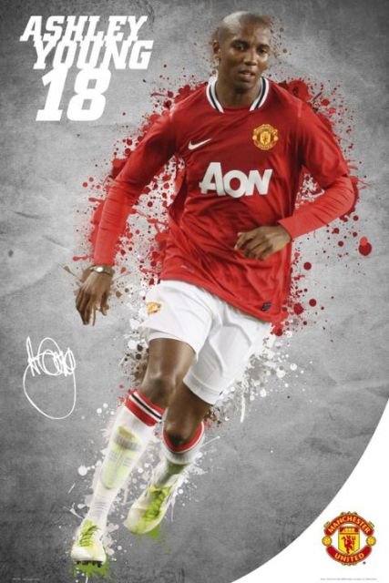 GBeye Manchester United Ashley Young 11/12 - plakat SP0790