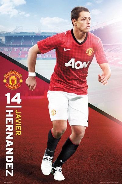 GBeye Manchester United Hernandez 12/13 - plakat SP0857