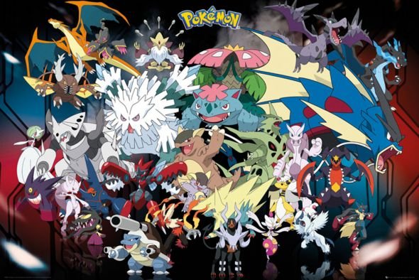 GBeye Pokemon Postacie - plakat FP3813
