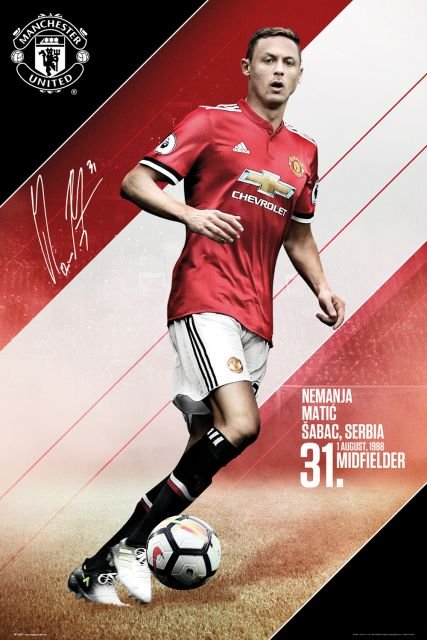 GBeye Manchester United Matić 17/18 - plakat 61x91,5 (SP1449)