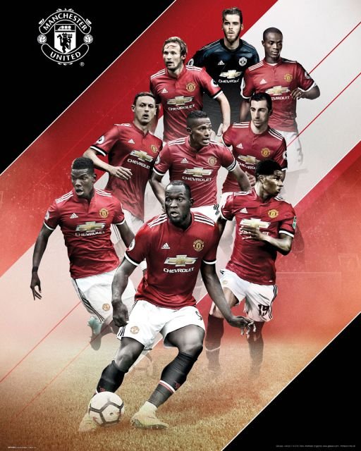 GBeye Manchester United Players 17/18 - plakat 40x50 (MP2089)