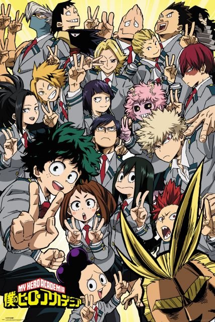 GBeye My Hero Academia School Compilation - plakat 61x91,5 FP4604