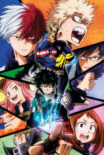 GBeye My Hero Academia - plakat z anime 61x91,5 FP4632