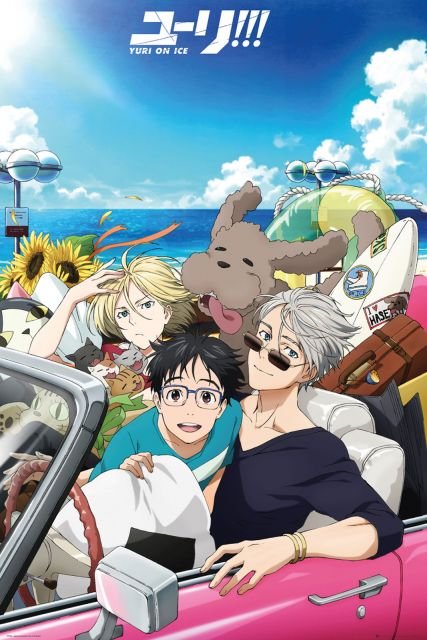GBeye Yuri On Ice: Car - plakat z serialu 61x91,5 FP4626
