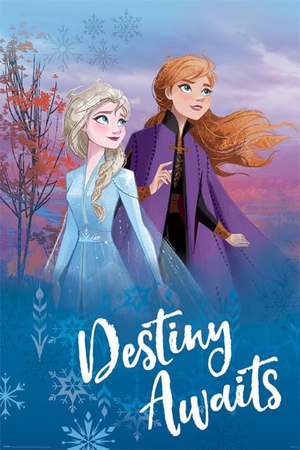 Frozen 2 Destiny Awaits - plakat 61x91,5 cm