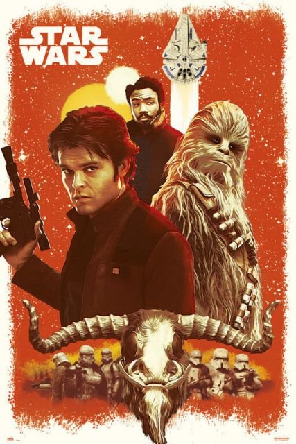 Star Wars Solo Old Friends - plakat 61x91,5 cm