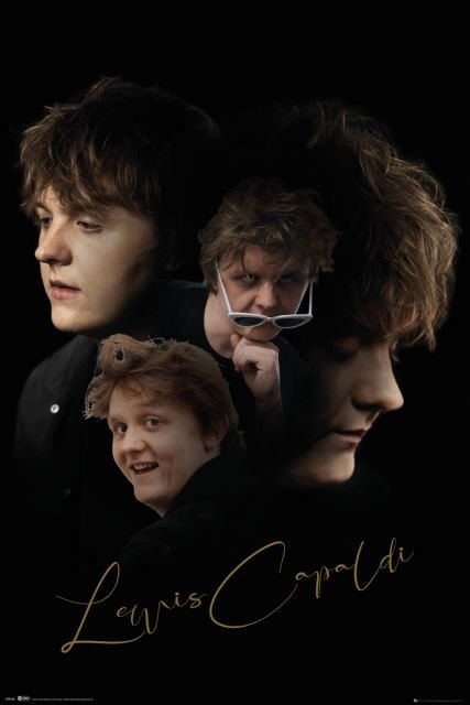 Lewis Capaldi Double Exposure - plakat 61x91,5 cm