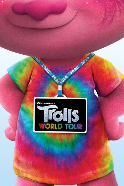 Trolls World Tour Backstage Pass - plakat 61x91,5 cm