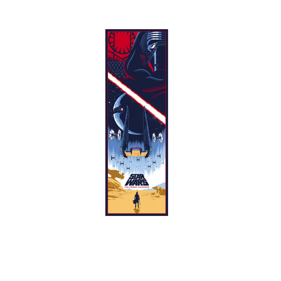 Star Wars VII The Force Awakens - plakat 53x158 cm