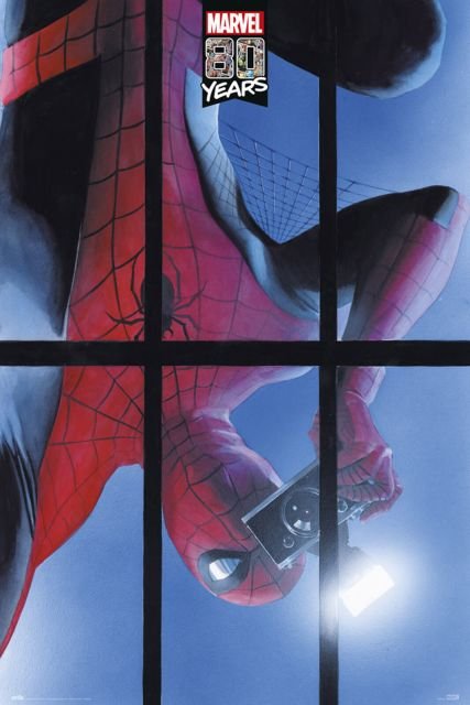 Marvel 80 Years Spider-man - plakat 61x91,5 cm