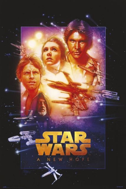 Star Wars A New Hope - plakat 61x91,5 cm