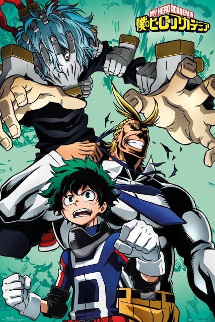 My Hero Academia Collage - plakat 61x91,5 cm