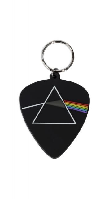 Pyramid Pink Floyd  Dark Side Of The Moon plectrum Fan-breloczek do kluczy (5 x 6 cm) RK38234C