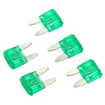 Bezpieczniki płytkowe MINI 100 szt 30A 100x X43-0478 25