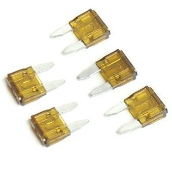 Bezpieczniki płytkowe MINI 100 szt 7,5A 100x X44-0473 25