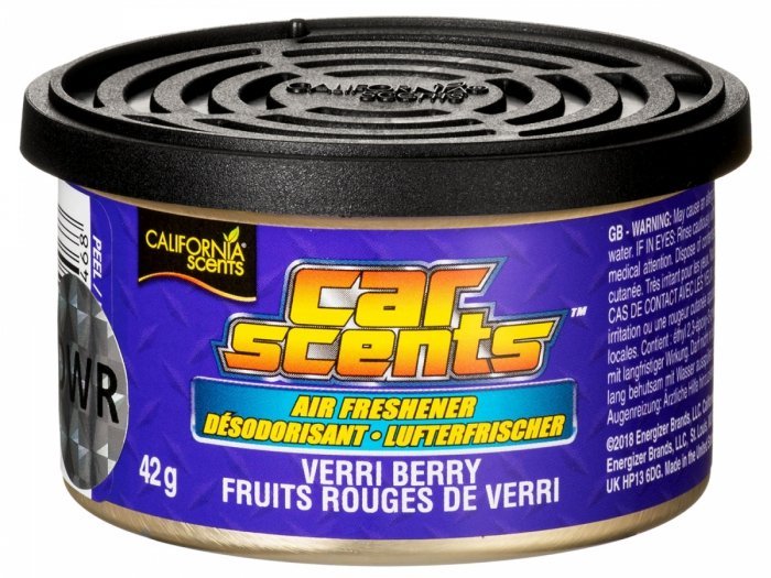 Zapach samochodowy CALIFORNIA SCENTS CAR Verri Berry