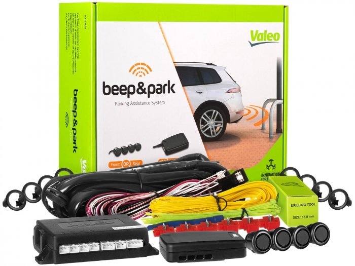 Czujniki parkowania VALEO BEEP & PARK 632200, 4 sensory, czarne