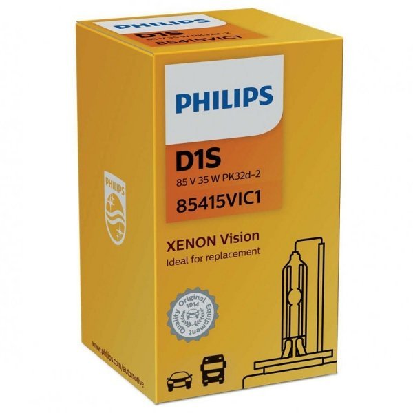 Zdjęcia - Żarówka samochodowa Philips Xenon Vision D1S - 85V-35W - 1szt. kartonik 