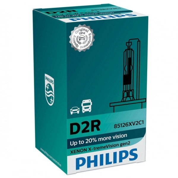 Philips Reflektor Lampa ksenonowa 85126 X v2s1 X-tremeVision D2R Gen2, wyjątkowa elblister 85126XV2S1