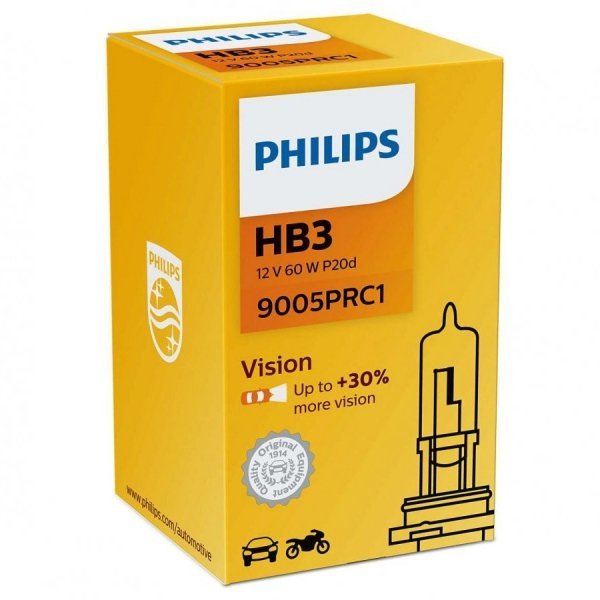Philips Żarówka, reflektor dalekosiężny 9005PRB1 9005PRB1