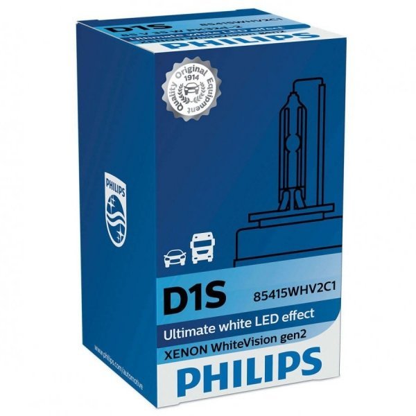 Philips D1S 85V 35W PK32d-2 Xenon WhiteVision gen2