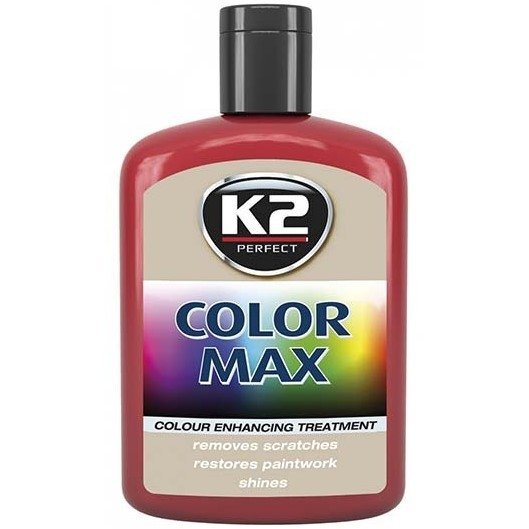 K2 COLOR MAX - 200 g kolor czerwony K020CE